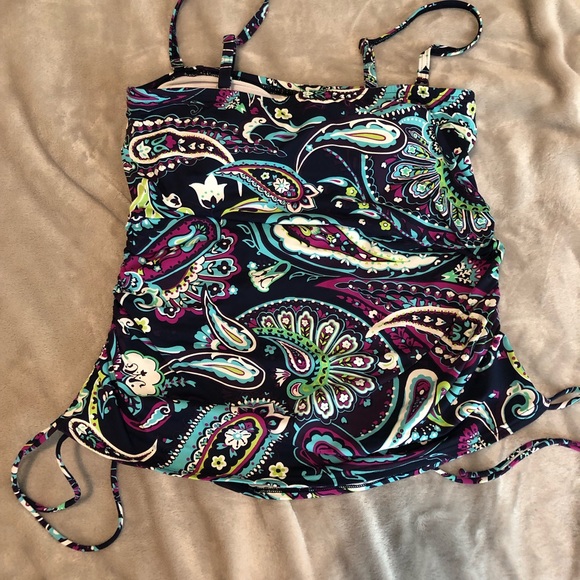 Lands end paisley tankini - Picture 5 of 7